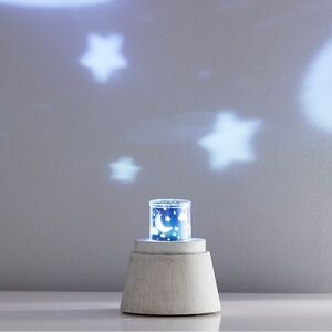 NEW Pottery Barn White Starry Night Lamp